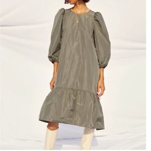 Aritzia Wilfred Sedona Taffeta Dress